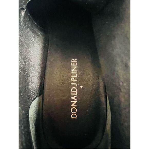 Donald J Pliner Dakota Womens Black Suede calf hair Wedge Ankle Booties Size 9M - Picture 6 of 8